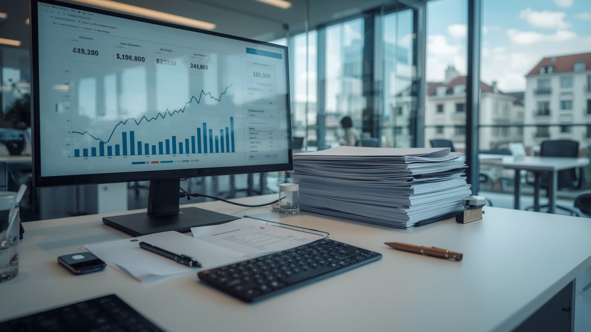 Professionelles Buchhaltungsteam von salquoremint